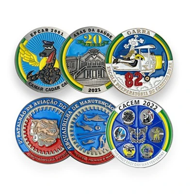 3d Damgalı Emaye Çinko Alaşımı Challenge Coin