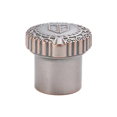 Top Şekli Cam Parfüm Şişeleri Yuvarlak Kapak