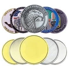 Lazer Gravür için Metal 3D Özel Mücadelesi Parası